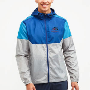 Veste coupe-vent de sport pour homme, veste légère résistante à l'eau, veste coupe-vent de randonnée en plein air pour homme - Product Image 4