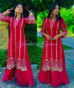 Robe longue décontractée blanche fourche style noir deux/trois pièces en coton grande taille modeste sari vêtements africains Dupatta - Product Image 5