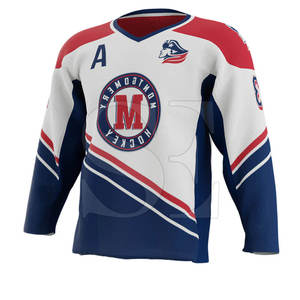 Maillot de hockey sur glace de conception récente pour une utilisation en extérieur / Nouveau style de maillot de hockey sur glace au prix le plus bas - Product Image 6
