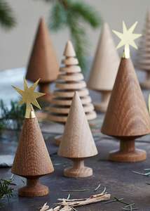 Último diseño Ecológico Árbol de Navidad de madera maciza para decoración de festivales Hecho a mano Tamaño personalizado a precio - Product Image 5