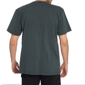 เสื้อยืดแขนสั้นสำหรับผู้ชายฤดูร้อนเสื้อยืดคอกลมลำลองดีไซน์100% ผ้าคอตตอน - Product Image 5