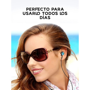 Auriculares con cable para teléfono celular con micrófono, manos libres - Colores surtidos - Product Image 3