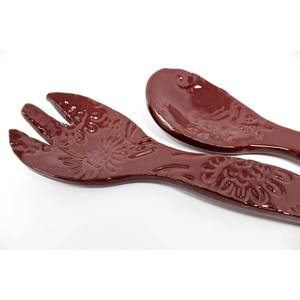 Ensemble de serveurs à salade de haute qualité multifonctionnel pour la soupe à salade, les fruits épicés, le mélange, les ustensiles de cuisine - Product Image 2