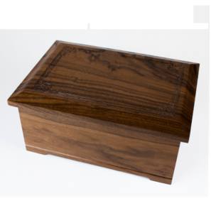 Low Prices High Standard Rosewood Funeral Urns <b>Box</b> <b>for</b> Cremation Use Funeral Accessories Wood Urns Made India - Product Image 2