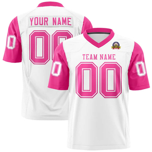 Mens American Football Jersey Uniform 190GSM Polyester Breathable Team <b>Match</b> Training Sportswear Wholesale - Product Image 5