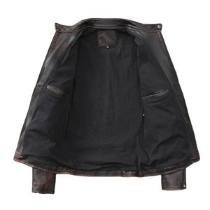 2025 New Article Trending <b>Leather</b> New Style High Quality Men <b>Real</b> <b>Leather</b> <b>Jacket</b> Made in Pakistan Sialkot - Product Image 4