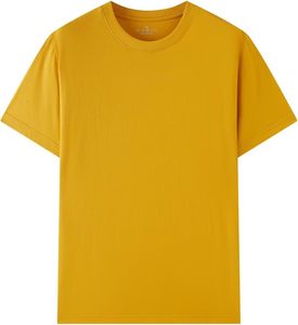 Ringer T-shirt en polyester tricoté pour homme-Coupe confortable et décontractée avec tissu respirant et poche élégante pour femme moderne - Product Image 2