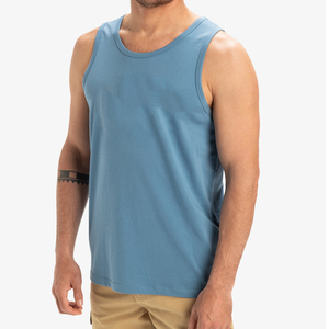 Men's Plus Size Casual Knitted Tank <b>Tops</b> High Street Style Cotton Breathable Summer Workout Gym Fitness - Product Image 3