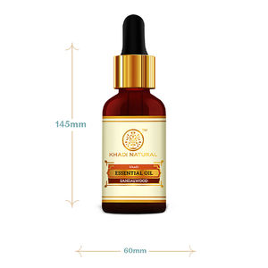 Huile essentielle pure de bois de santal Khadi - 15 ml - Product Image 4