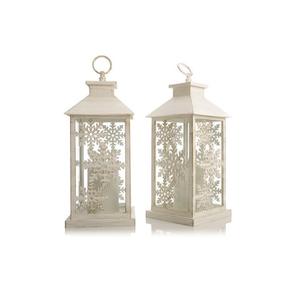 Dernière conception brillante en métal de haute qualité plaqué or suspendu grandes lanternes à bougie décoratives faites à la main café enduit d'argent utilisé - Product Image 3