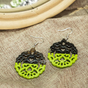 Pendientes de Mujer de Color de Moda Único 2025, Joyería de Búfalo, Alta Costura Súper Barata al por Mayor - Product Image 1