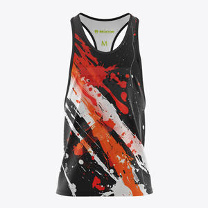 Men's Casual Cotton <b>Muscle</b> <b>Fit</b> Workout <b>Vest</b> Breathable Knitted Stringer Tank for Gym and Activewear Brands Custom OEM Design - Product Image 1