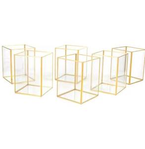 Linterna de vela hecha a mano Impresión de logotipo personalizado elegante antiguo moderno elegante diseñador único hogar boda decoración 2025 - Product Image 3
