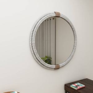 Vintage Wicker Rattan <b>Wall</b> Mounted <b>Mirrors</b> Home Bamboo Crafts Decor Latest Product from Vietnam Wholesale Wooden <b>Hanging</b> <b>Mirrors</b> - Product Image 6