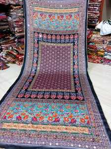 Trendyatneumático-vestido formal de seda bordado, ropa de marca paquistaní, colección de verano, para boda - Product Image 3