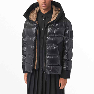 Abrigo de invierno brillante de moda promocional de la mejor calidad para hombre, chaqueta acolchada personalizada - Product Image 1