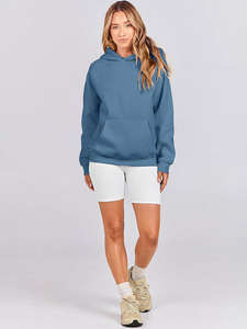 Nouvelle Arrivée – Sweat à Capuche Femme Qualité Premium Automne – Respirant, Décontracté, Logo Personnalisé, Coupe Courte, Taille XS, Pour Adultes - Product Image 3