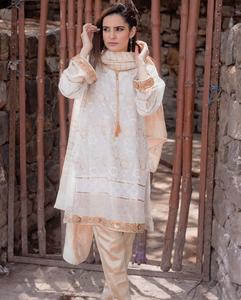 2022 Venta caliente pakistaní indio trabajo hecho a mano bordado Salwar Kameez Formal boda y fiesta traje ocasión especial vestido - Product Image 4