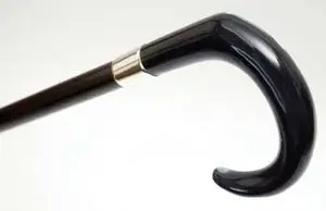 Bastón de cuerno de búfalo para hombre viejo con elegante mango de cuerno natural - Product Image 3