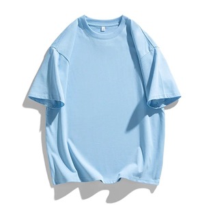 Camiseta de Algodón Unisex con Logo Personalizado, Talla Americana, 220 Gramos, Estilo Casual Holgado - Product Image 4