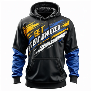 Sudadera Personalizada para Hombre, Básica, de Algodón Combinado, Estilo Urbano Sublimado, Informal y Duradera para Usar Todo el Día - Product Image 5