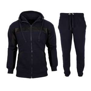 Ensembles de survêtements pour hommes veste et pantalon à manches longues séchage rapide respirant vente en gros ensemble de survêtements 2 pièces personnalisé OEM - Product Image 1