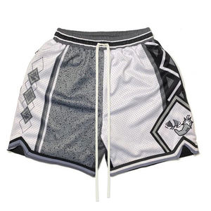Custom Quality Polyester <b>Basketball</b> Shorts Quick Dry & Breathable Mesh Comfort Waistband Sublimation Pocket Plus Size Options - Product Image 4