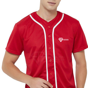 Camiseta de Béisbol de Alta Calidad en Venta, Camiseta de Béisbol Transpirable de Secado Rápido, Camiseta de Béisbol Cómoda para Ropa Deportiva - Product Image 6