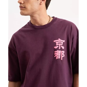 Vente en gros T-shirt imprimé surdimensionné de haute qualité avec logo personnalisé T-shirt imprimé bouffant avec logo 3d en mousse personnalisé pour hommes - Product Image 4