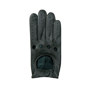Gants de conduite en cuir véritable antidérapants, souples et respirants, avec logo personnalisé Gants de conduite de haute qualité à doigts entiers - Product Image 3