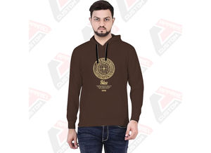 Premium Men's Pullover <b>Hoodie</b> Ultra Cozy and Comfortable 100% Cotton Embroidered Plain Dyed with Digital Printing for Winter - Product Image 5