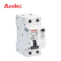 Disjoncteur différentiel AOELEC AUB7HLM 2P RO, protection contre les surintensités résiduelles, boîtier ignifuge PA66, capacité de coupure 10kA, certificats SEMKO