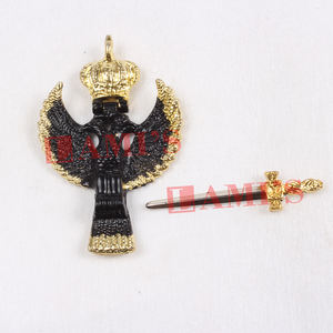 เครื่องประดับอัญมณีเครื่องราชกกุธภัณฑ์กุหลาบระดับ32nd ดีไซน์ตามสั่งอัญมณี Masonic Regalia - Product Image 3
