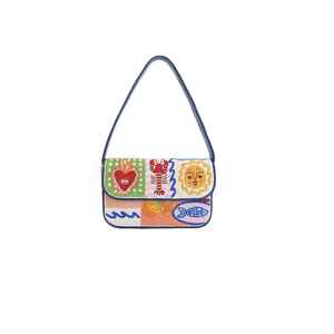 Bolsos de Noche con Cuentas Bordadas Personalizadas, Diseño Único, Étnicos, Hechos a Mano, Bolsos de Hombro para Mujer - Product Image 4