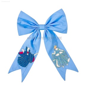 Arcs perlés accessoires pour femmes à la mode enfants fabriqués en Inde arcs perlés artisanat graine perlée arc alligator - Product Image 4