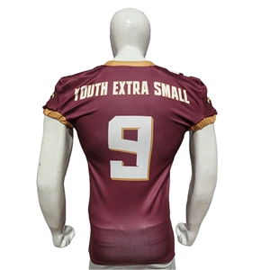 Conjunto de Camiseta de Fútbol Americano para Hombre, Talla Grande, Sublimada, con Logotipo Personalizado, Estilo Nueva Inglaterra, Venta al Por Mayor - Product Image 2