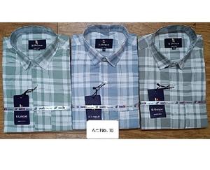 Chemise de bureau formelle pour hommes avec manches longues et manchette à boutons pour un look professionnel propre en vrac d'Inde - Product Image 3