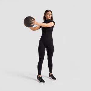 Ensemble de combinaisons et de justaucorps de sport Turbo Motion Black - Product Image 6