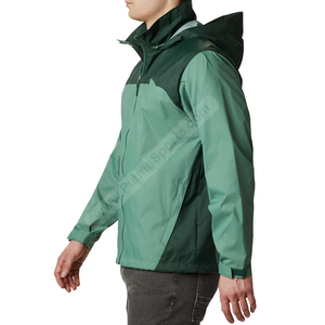 On Demand Hombres Chaquetas cortavientos Modelo popular Hombres Chaquetas cortavientos Bordado por sublimación Serigrafía Pullover Chaqueta de lluvia - Product Image 3