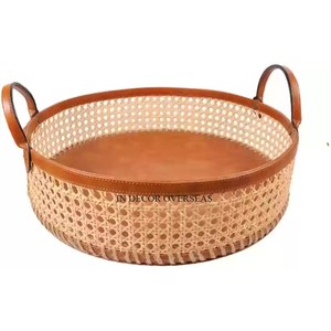 Vintage Rustic Art Inspired Designer High Standard Quality Rattan Made <b>Gift</b> Hampers <b>Basket</b> For Wedding And Big Events Usage - Product Image 3