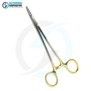 Système de verrouillage à cliquet pour porte-suture Lawrence en acier pour un fonctionnement mains libres pendant les procédures de fermeture de plaie en plusieurs étapes - Product Image 2
