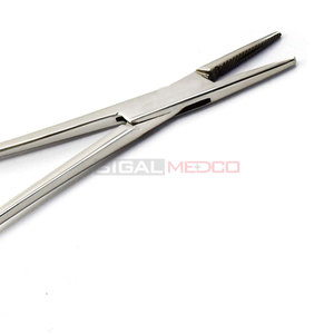 Pinzas portagujas Crilewood, pinzas hemostáticas dentales quirúrgicas de acero inoxidable, instrumentos médicos, cirugía General, cuidado de la salud - Product Image 6