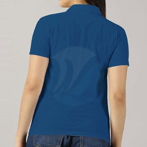 Camisas Resistentes para Mujer, Material Duradero de Poliéster/Algodón, Ropa Casual, Transpirable, de Secado Rápido, Tejido de Punto, Diseño Sólido - Product Image 3