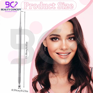 Kit de teinte lifting des cils 2 en 1 avec outil de séparation des cils en acier inoxydable personnalisé de 12 à 14cm, forme de crème, derniers outils de levage - Product Image 4