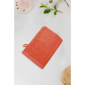 Herramienta exfoliante de guante de baño naranja para un cuidado eficaz de la piel - Product Image 1