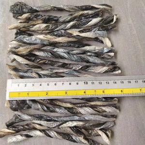 อาหารว่างสำหรับสัตว์เลี้ยงจากหนังปลาแห้งเกรดส่งออกจากโรงงานแปรรูปปลาบาซา - Product Image 1