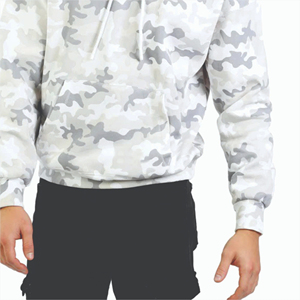 เสื้อมีฮู้ดสำหรับผู้ชายผ้าคอตตอน100% เป็นมิตรกับสิ่งแวดล้อมกันลมสำหรับฤดูหนาว - Product Image 5