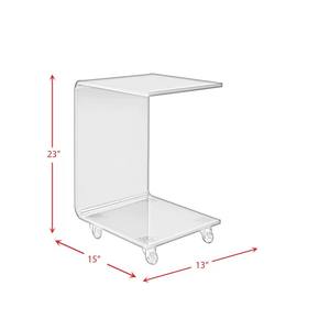 Modern Acrylic Floating <b>Bedside</b> <b>Storage</b> Cabinet Smart and Simple for Apartment Bedroom or Living Room Furniture - Product Image 4
