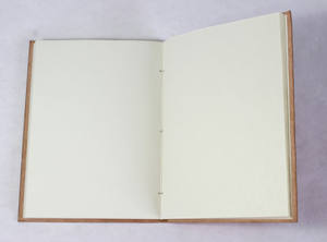 Handmade Recycled Wholesale Cotton Paper Debossed Design Goat TC Leather <b>Note</b> <b>Book</b> <b>A5</b> Hard Cover Driay <b>Note</b> <b>Books</b> Customizable - Product Image 4