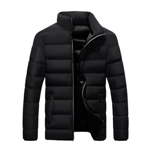 <b>Men's</b> Street Style Hooded Puffer <b>Jacket</b> with Stand Collar Embroidery Decoration Custom Winter Outdoor Down <b>Jacket</b> for <b>Men</b> Women - Product Image 5